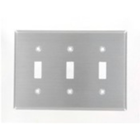 LEVITON Wallplates 3G 3Sw Plt 83011